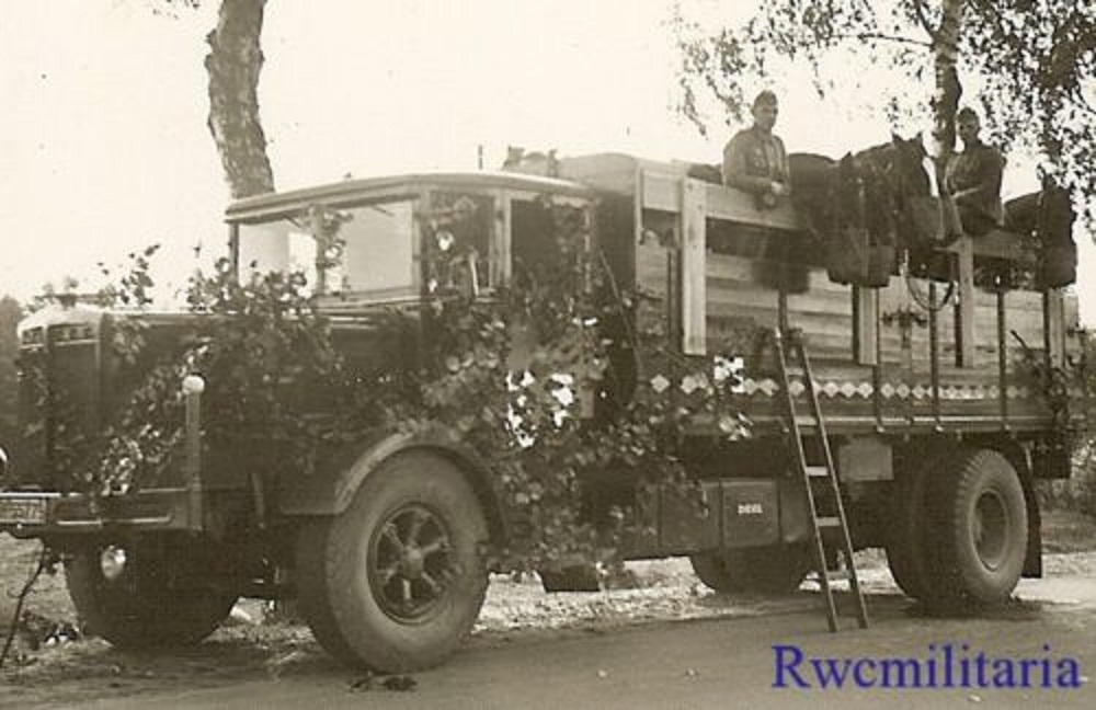 Wehrmacht Mercedes L6500 Heavy Lkw Truck (HH-557