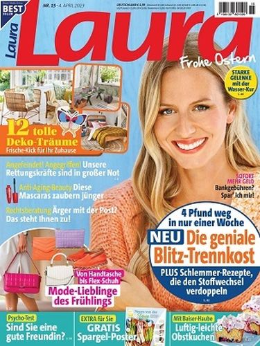 Cover: Laura Frauenmagazin No 15 vom 04  April 2023