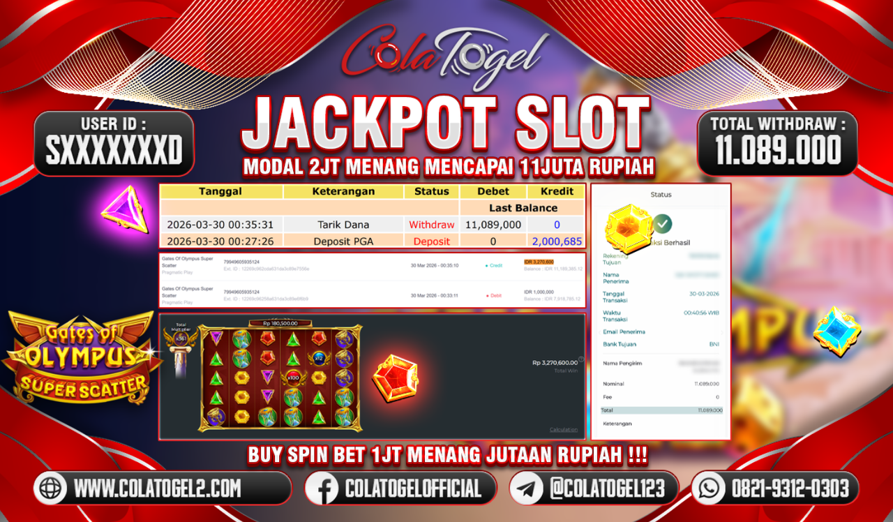 JACKPOT SLOT GACORR!!