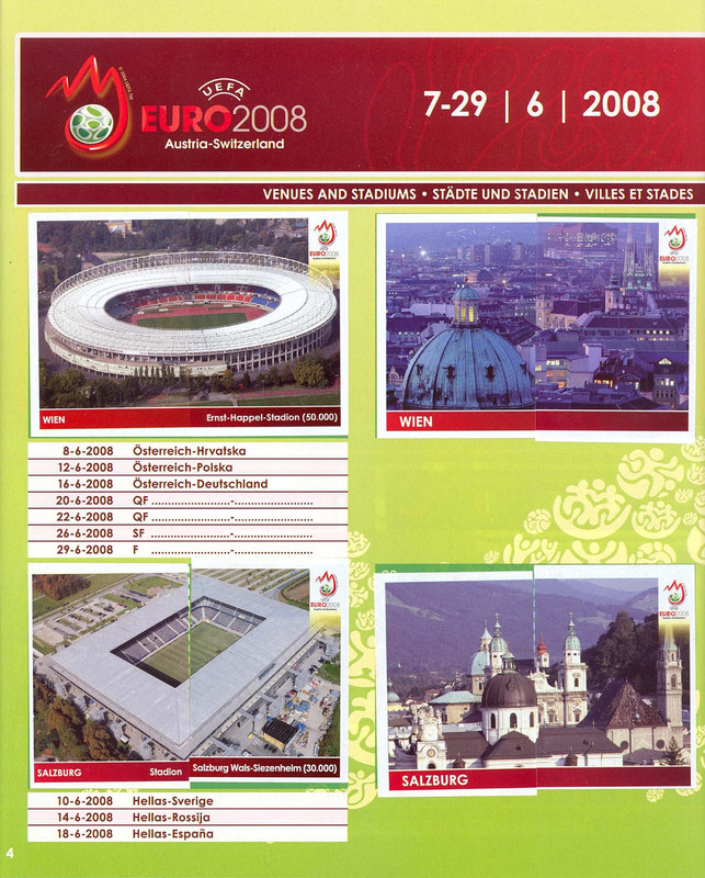 Programme Officiel UEFA Euro 2008 - Autriche/Suisse - Version Française