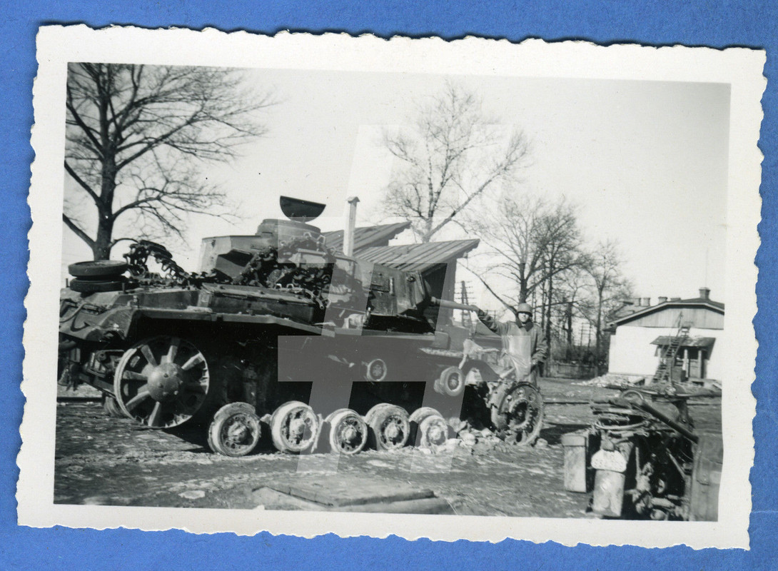 Panzer zerstört Russia