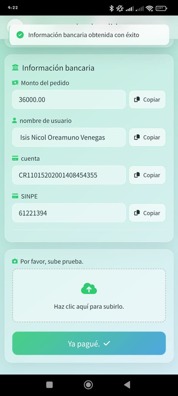 Personas a las que se le deposita 4