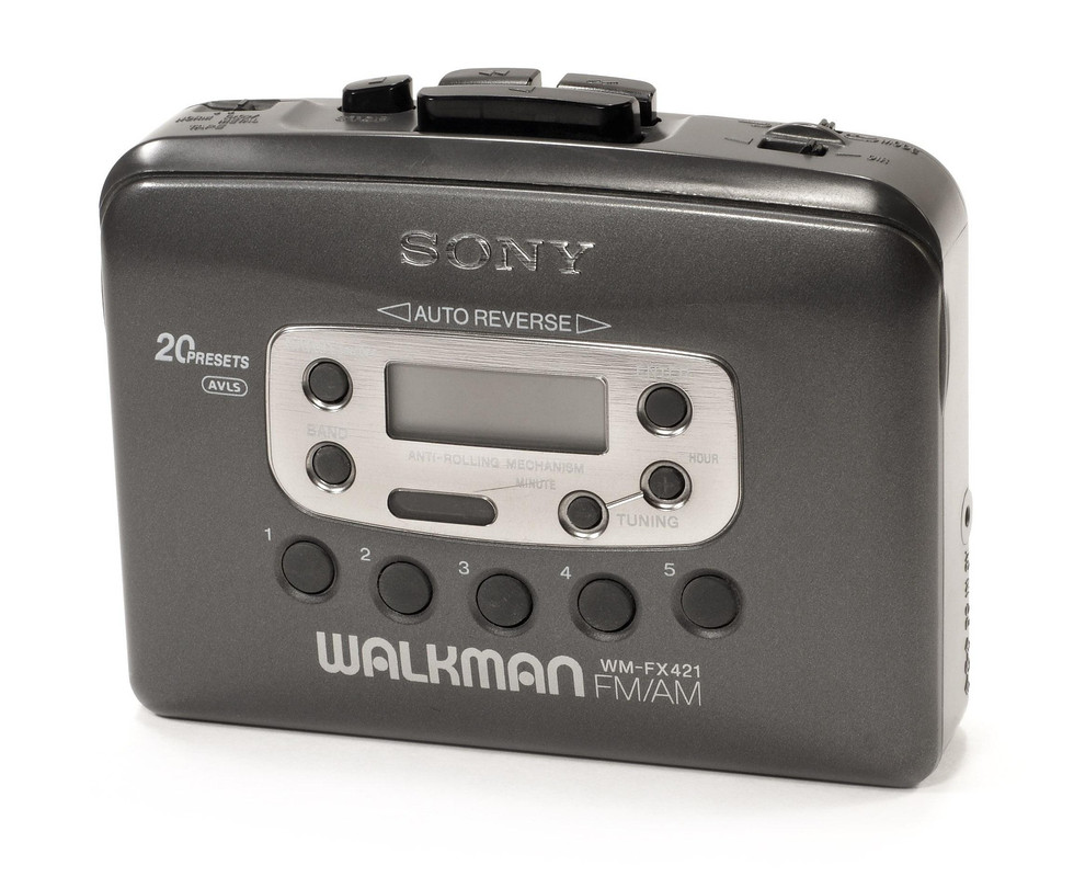 Walkman e Fitas Cassete