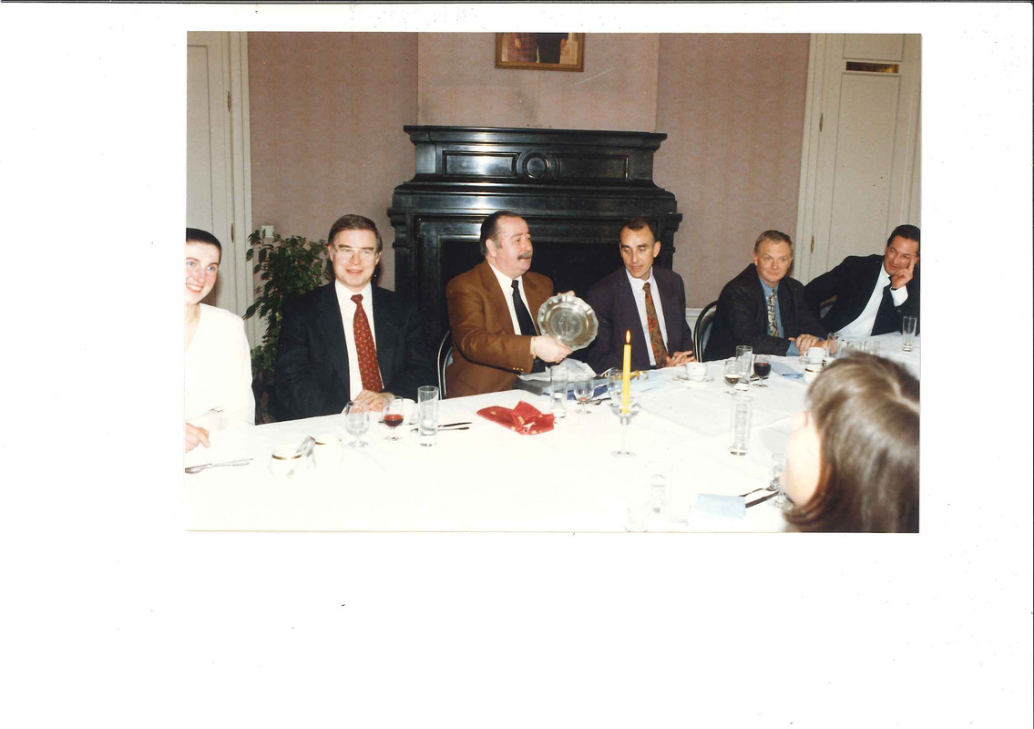 (12) 1995 1996 1WM Beatrijs Snijkers Comdo Generale Staf Gd - afscheid 1MDL Edmond Alaime