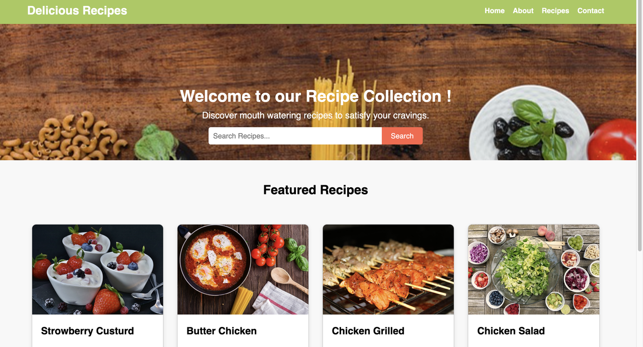 Recipe Website