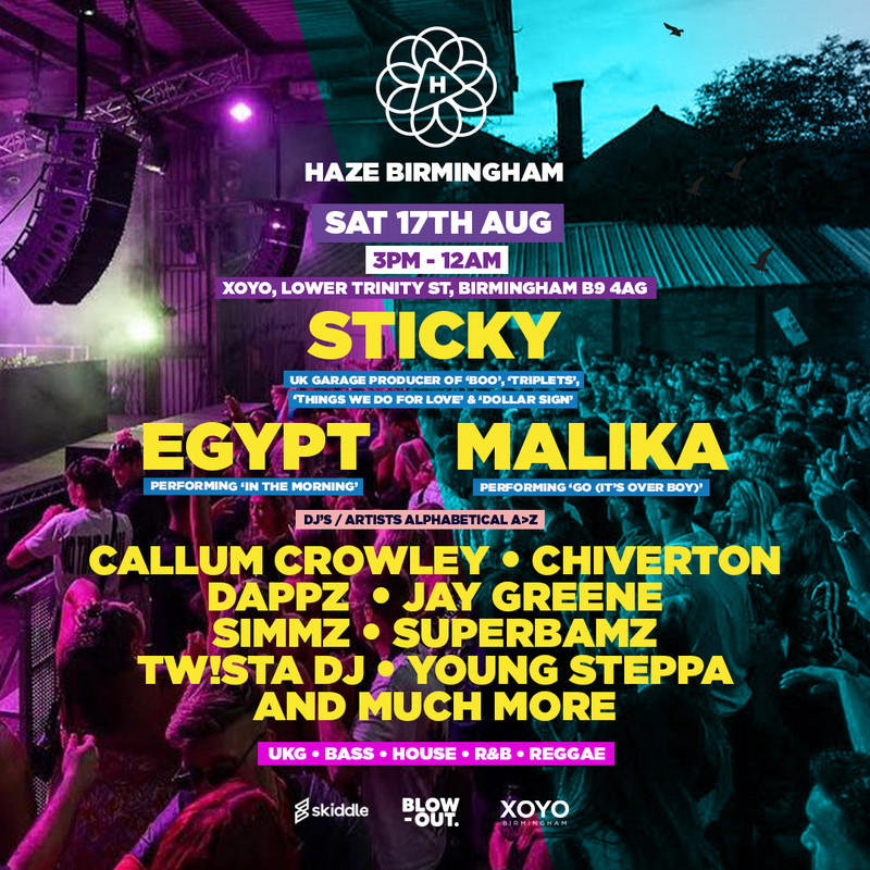 haze-birmingham-2024-lineup