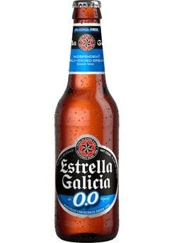 Cerveza Estrella Galicia 0'0 (330 Ml.)