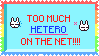 Too much hetero on the net