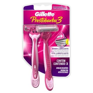 8793 | Prestobarba Gillette Rosa 3 Filos