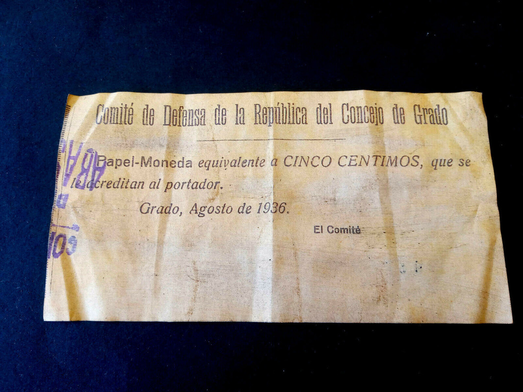 Billetes locales de Asturias falsos a subasta en ebay Facsimil-4