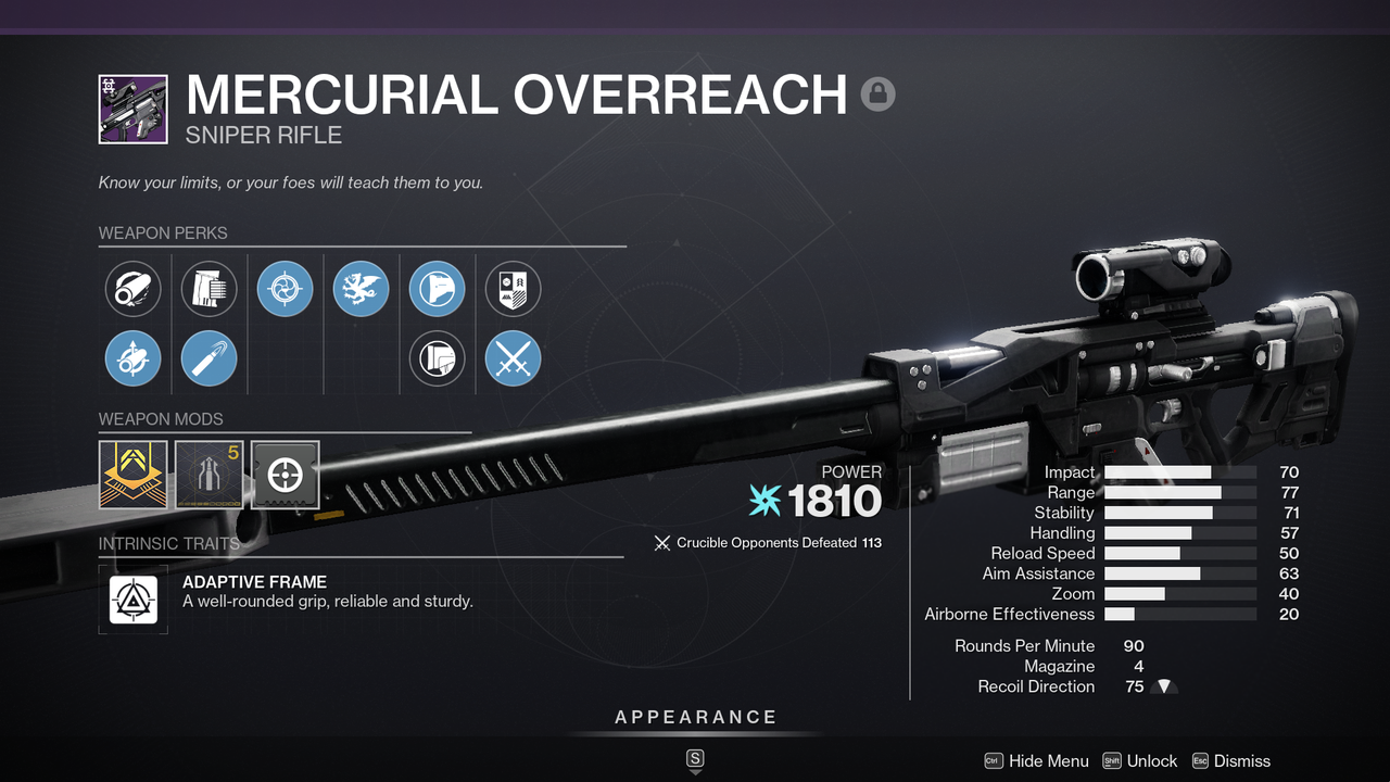 MERUCIAL OVERREACH