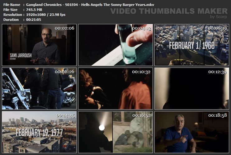 Gangland Chronicles - S01E04 - Hells Angels The Sonny Barger Years.mkv