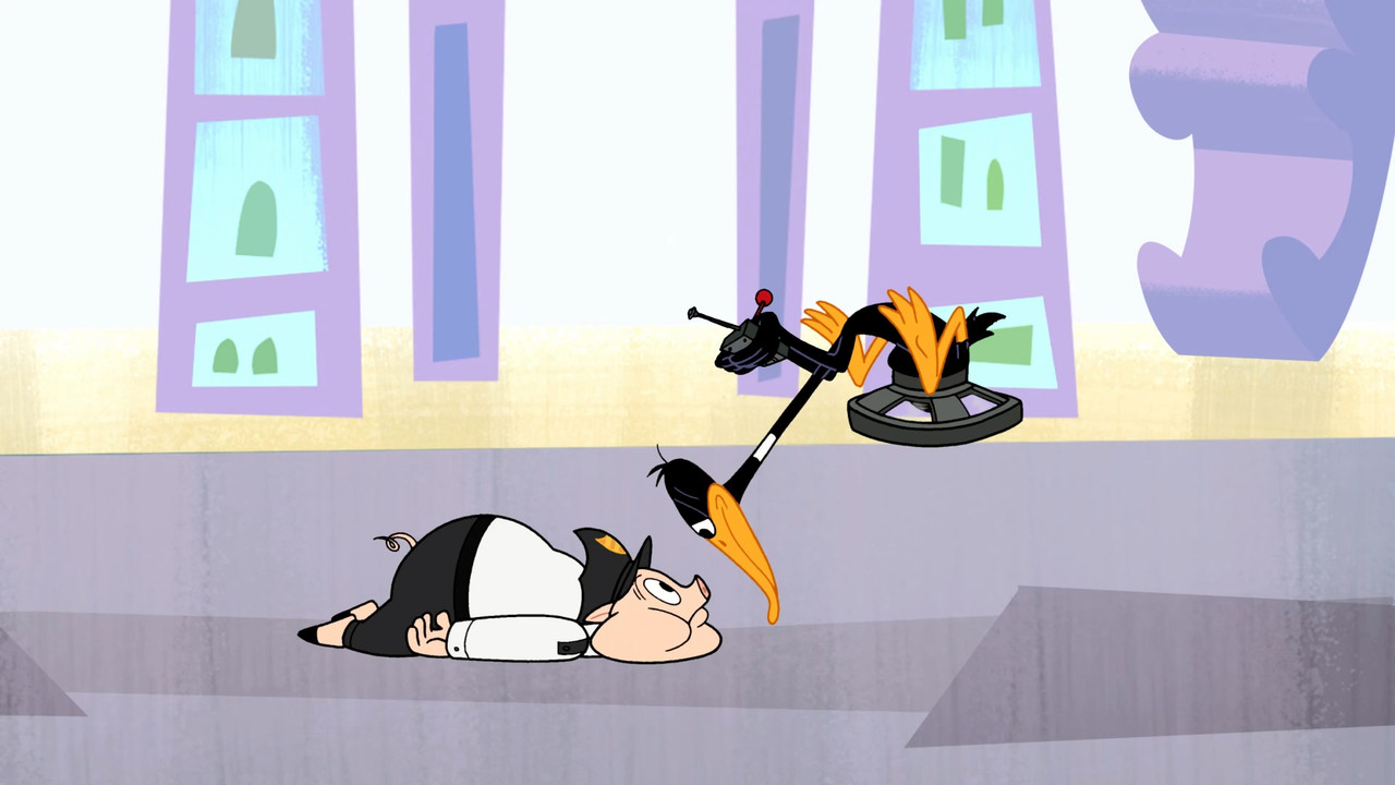 New Looney Tunes (2015) S02E01-E02 Pigmallian & Bugs the Gladiator (1080p AMZN Webrip x265 10bit EAC