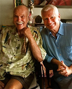 Frank Ostaseski y Ram Dass