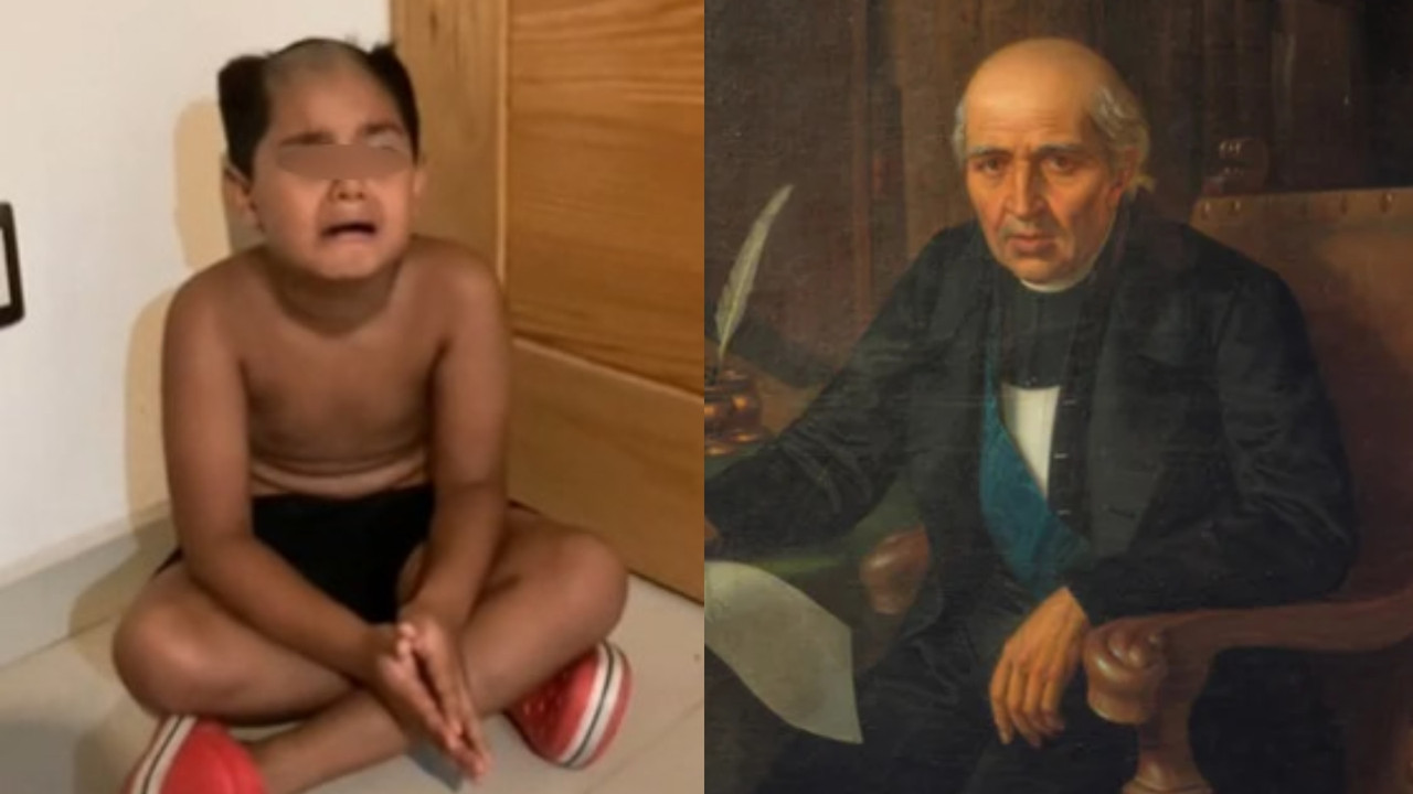 Niño se hace viral al pedir que le corten el pelo como Miguel Hidalgo