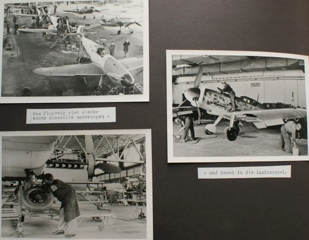 me109_180_Neustädter Flugzeugwerke Me 109 Produktion