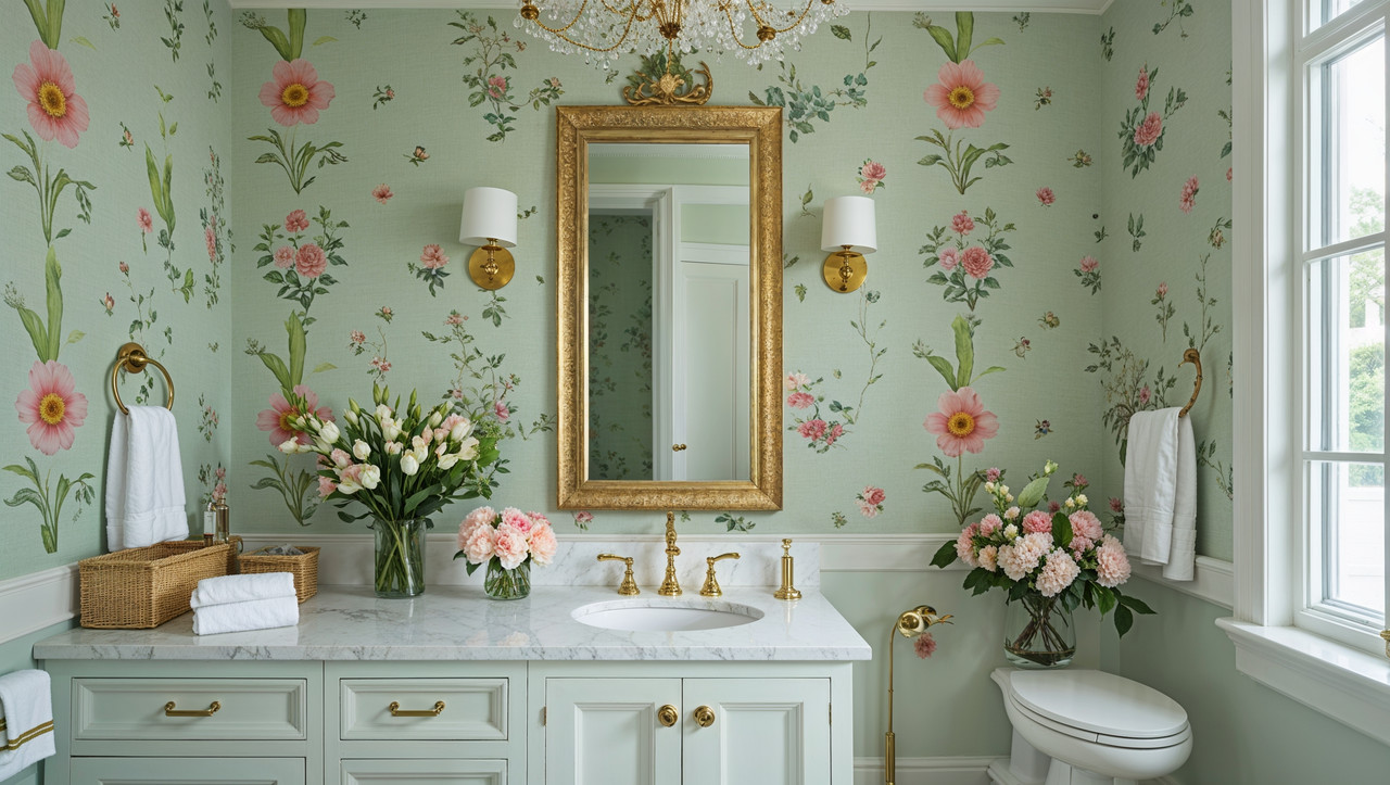 Bathroom Wallpaper