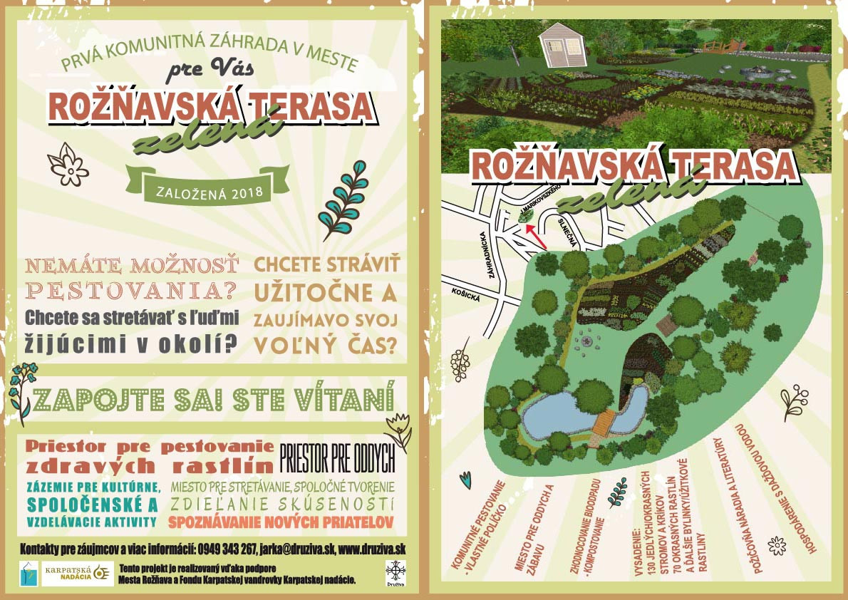 Projekt „Rožňavská zelená terasa“ sa rozbieha