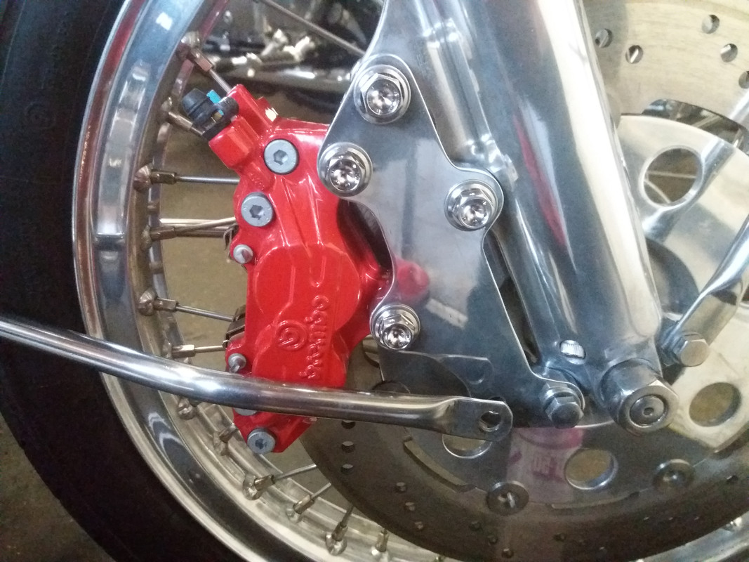 RGM Lockheed Racing/AP racing caliper and disc kit