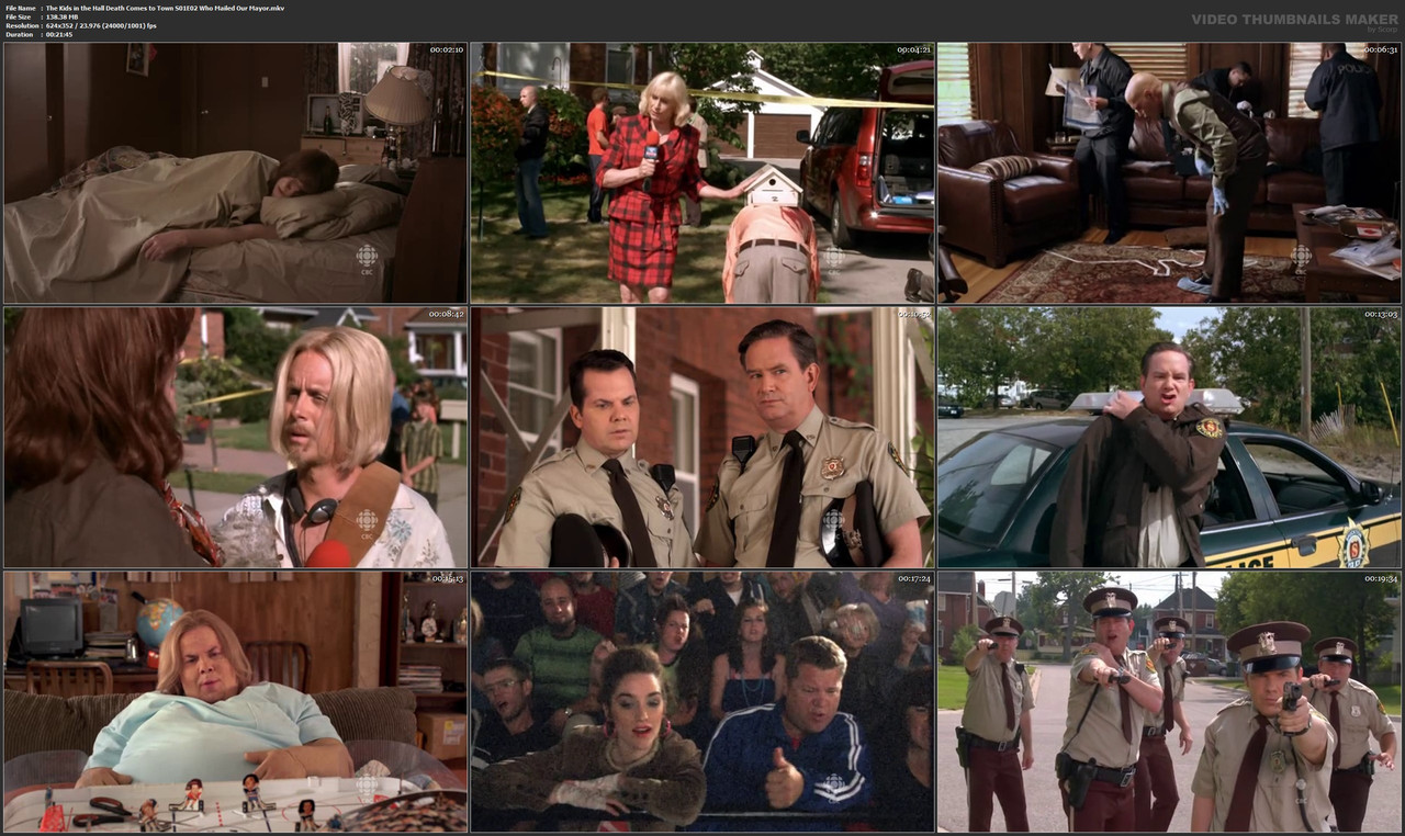 The Kids in the Hall Death Comes to Town S01E02 Who Mailed Our Mayor.mkv