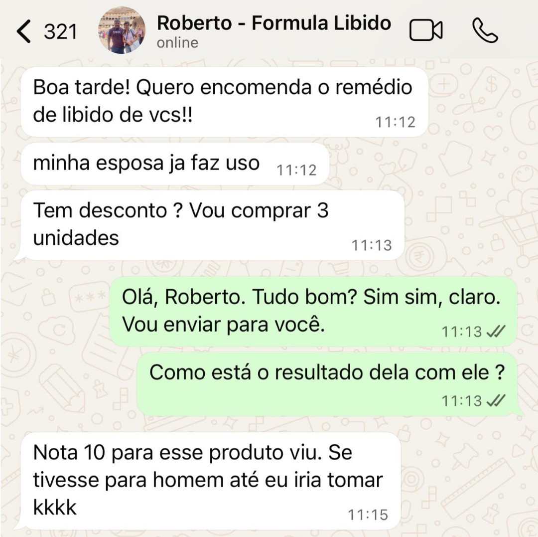 Print de WhatsApp de cliente