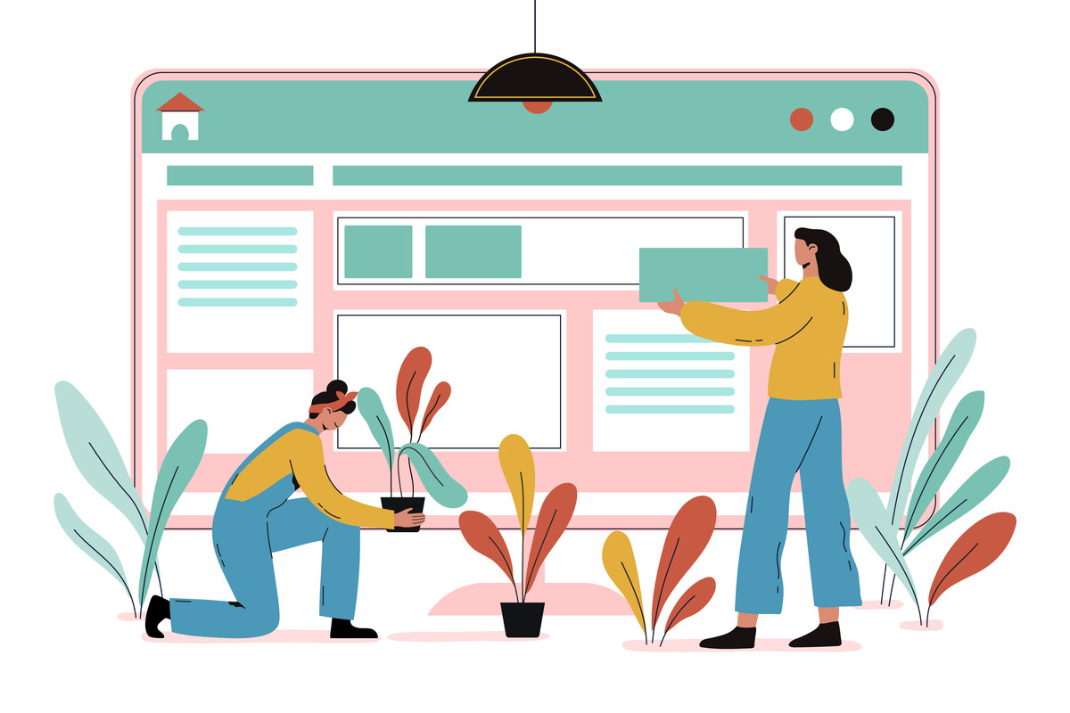 Landing Page Illustration