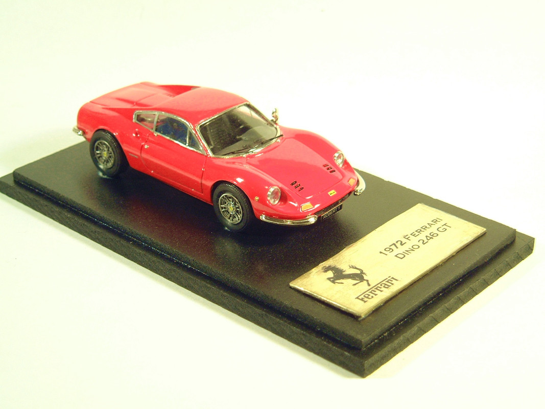 Amazon | 1/43 Bang フェラーリ ディーノ ストリート 1967 246