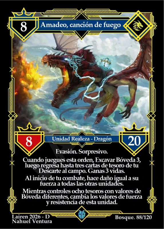 AMADEO, CANCIÓN DE FUEGO
