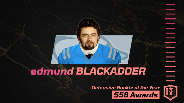 009 DSFL defensive rookie of the year WIN