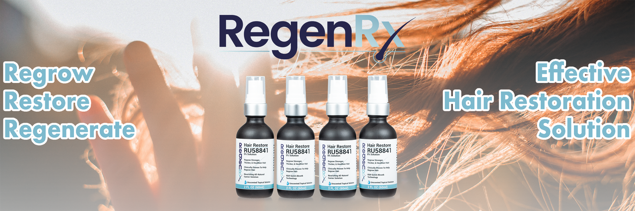 RegenRx Hair Growth & Restore RU58841 Unisex Hair Solution