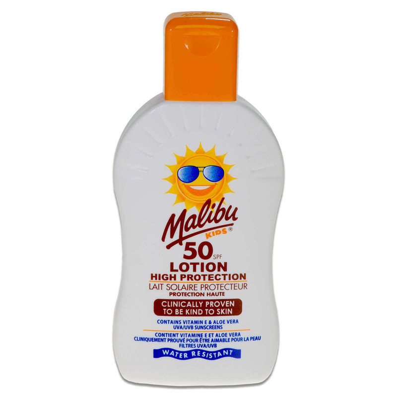 Malibu Kids Sun Lotion Spf 50 200Ml