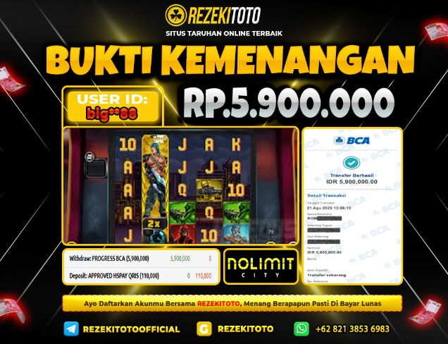 BUKTI KEMENANGAN 21 AGUSTUS 2025 BRUTE FORCE 5 JUTA 