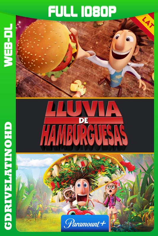 Lluvia de Hamburguesas – Colección (2009-2013) WEB-DL 1080p Latino-Inglés