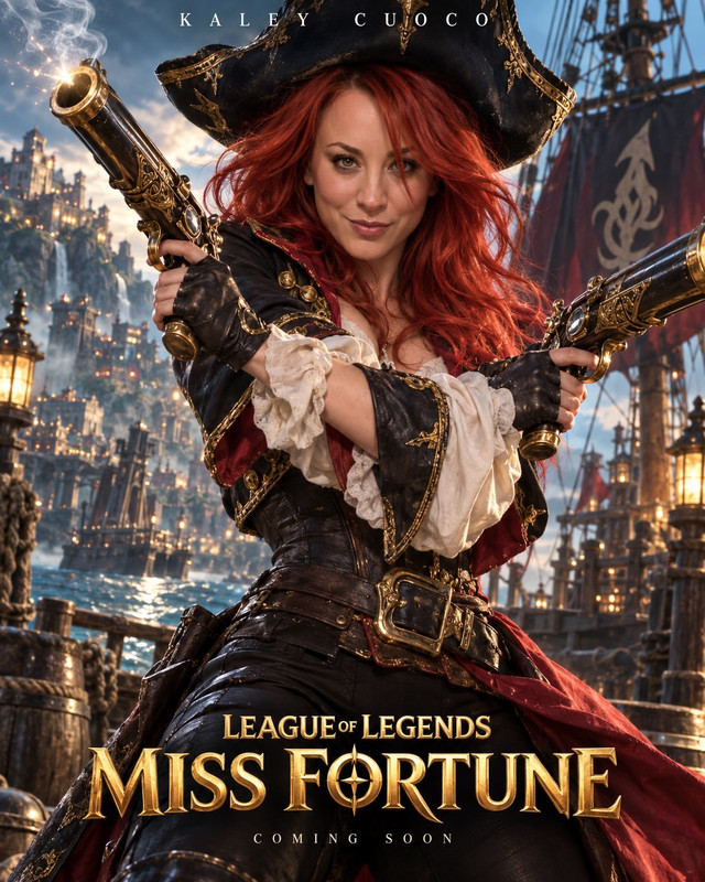 Kaley Cuoco Miss Fortune