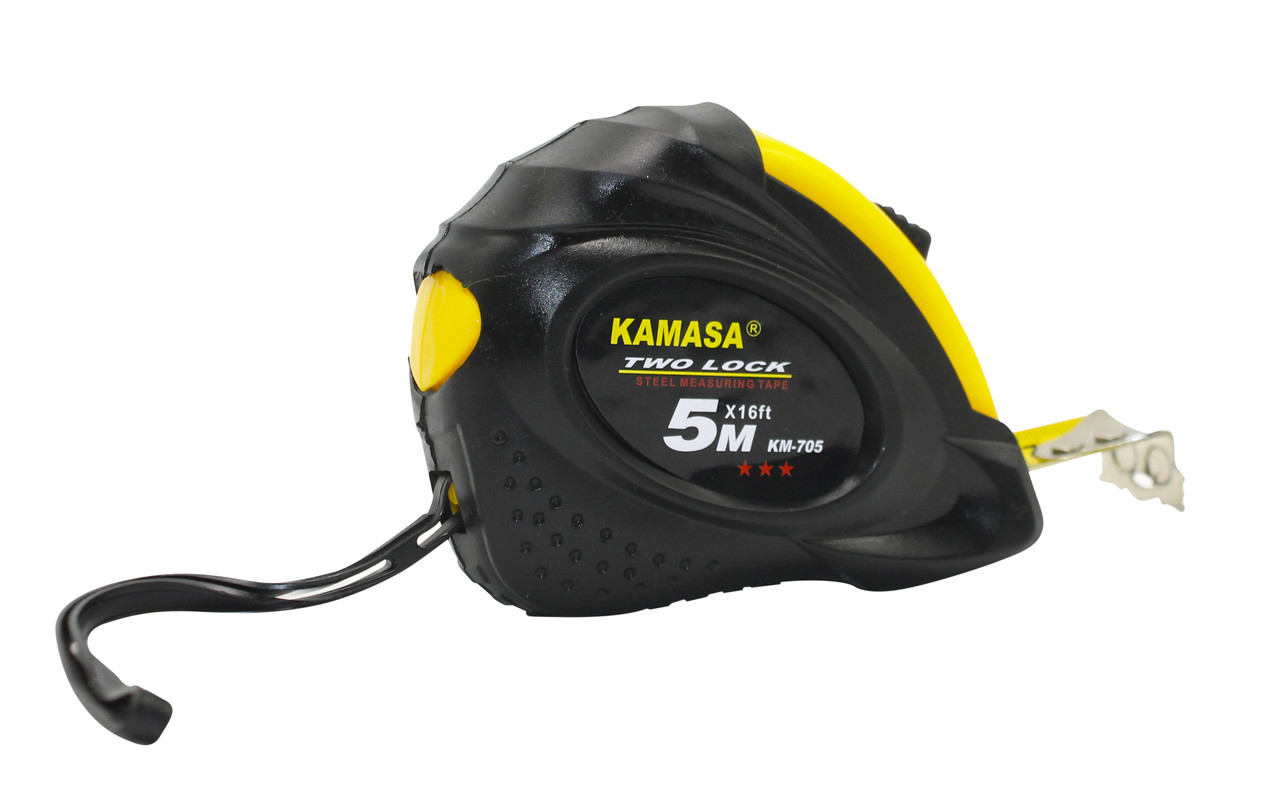 WINCHA PLASTICA COLOR 5MX19MM KAMASA