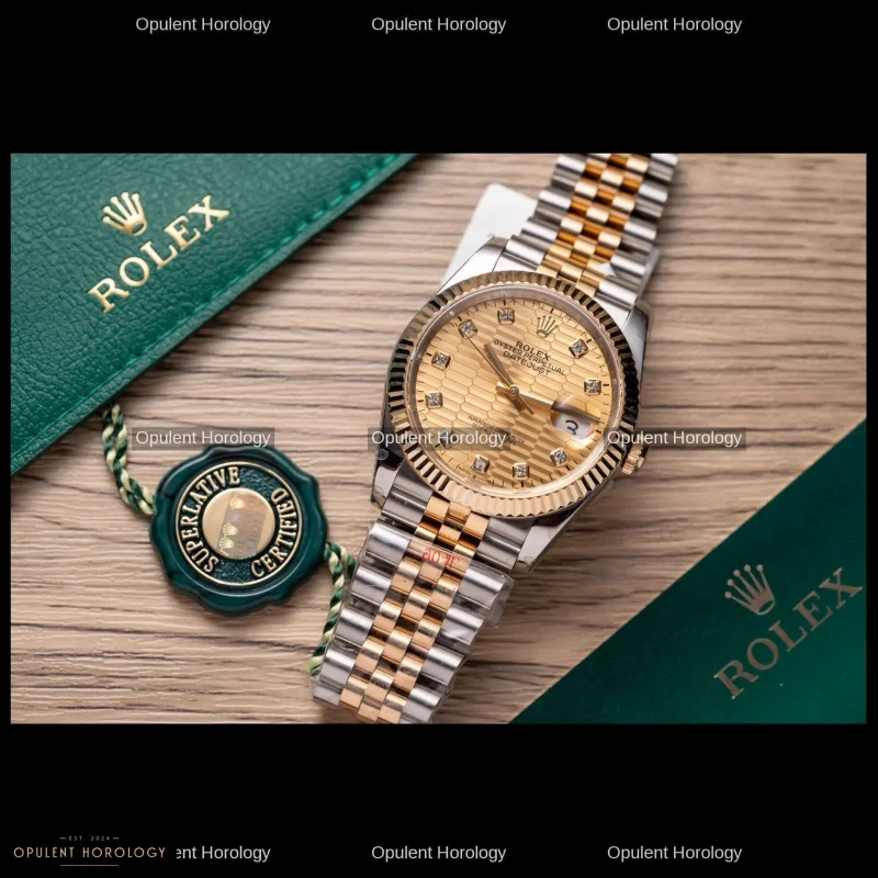 Rolex Datejust 36 Gold Plated Automatic Jubilee Bracelet