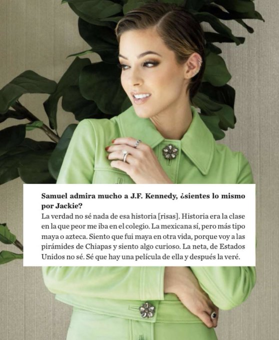 Mariana Rodríguez recibe duras críticas por no saber quién fue Jackie Kennedy