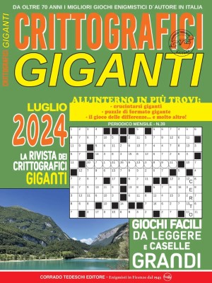 Crittografici Giganti N.39 - Luglio 2024