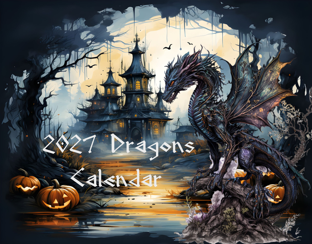 2027 dragon wall calendar