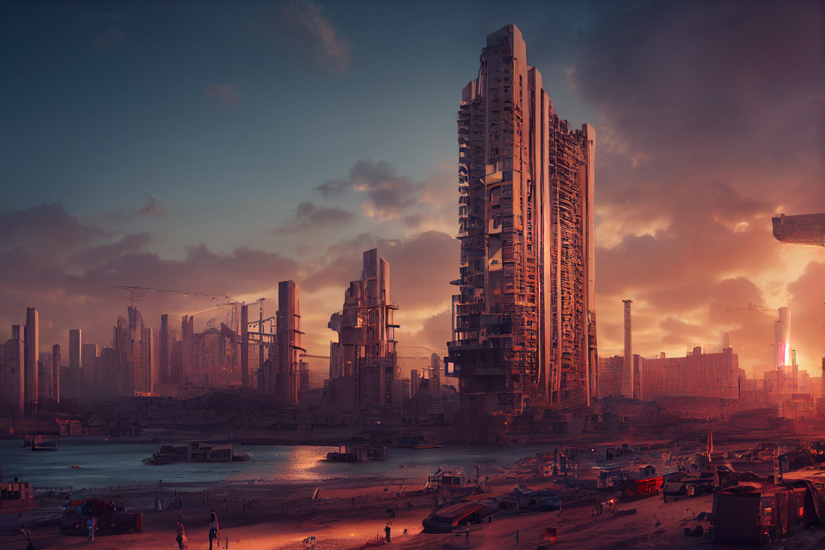 nikeheadtop675-dystopic-beach-town-surrounded-by-high-rise-buil-f5c3036e-f8ce-492b-933f-8fc2c00d4deb.png