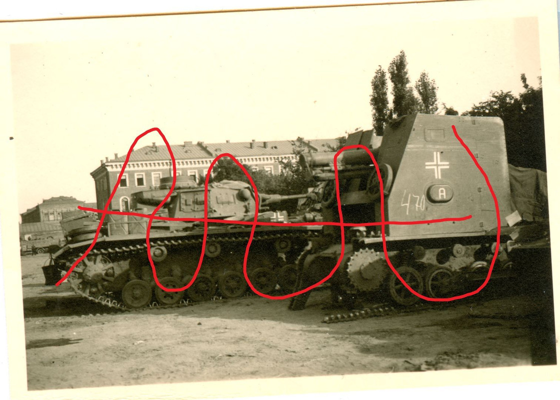 Orig. Foto Panzer Panzerjäger Bison