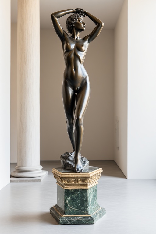 A-bronze-sculpture-depir44rcting-a