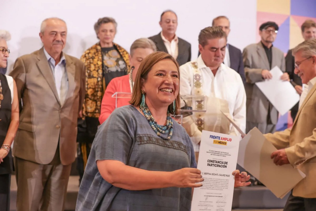 Denuncia Xóchitl Gálvez ante el INE presunta violencia polÃtica de AMLO