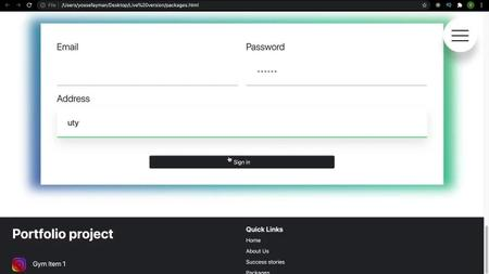 Create a Stunning Portfolio Website from scratch