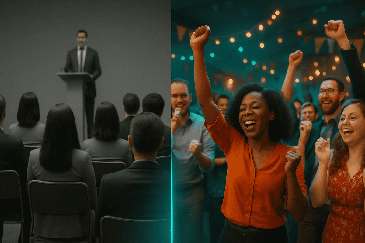 Avant et Après la transformation DHip Events