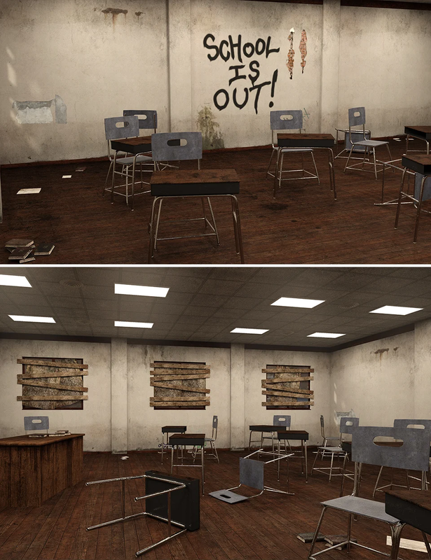 Abandoned Classroom