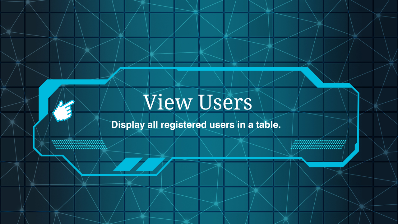 Display All Registered Users