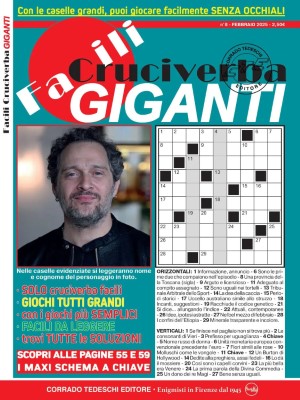 Facili Cruciverba Giganti - Febbraio 2025