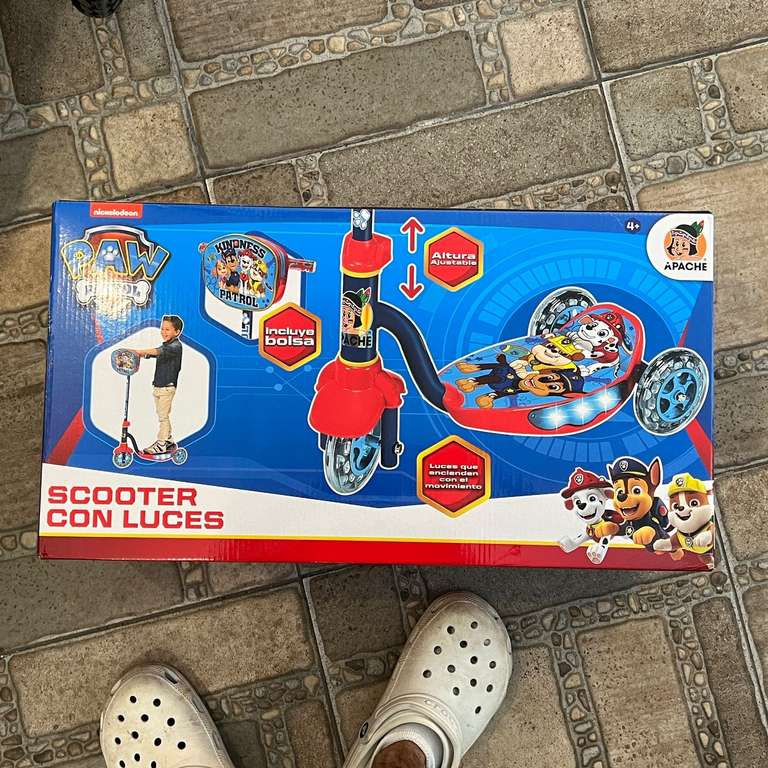 Bodega Aurrerá: Scooter con luces Apache