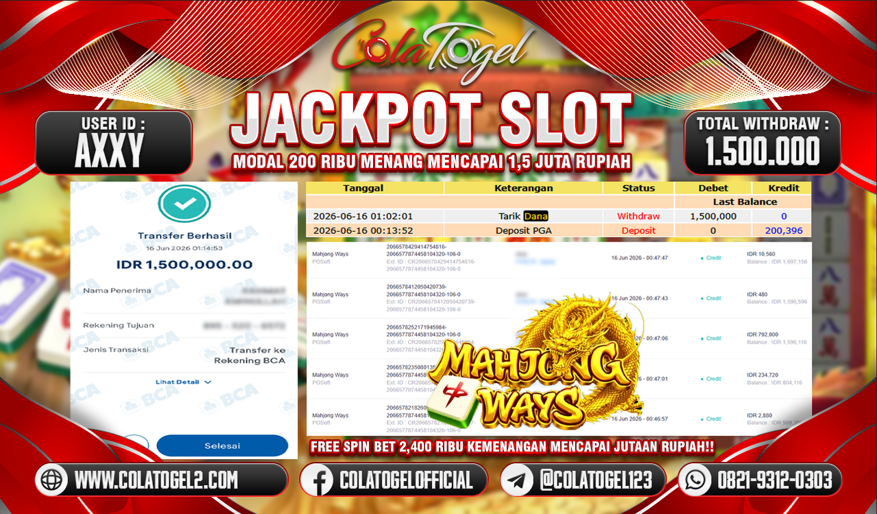JACKPOT SLOT GACOR!!